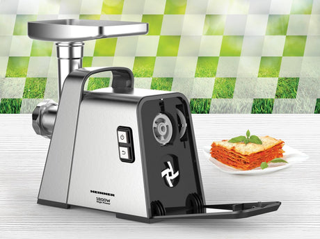 Heinner Masina de tocat Masina de Tocat Heinner MG-Y1800X | 1800W, Cutit Inox, Corp Metal