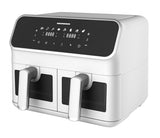 Heinner Air Fryer Air Fryer Heinner HAF-H8DB17WH | Dubla, 8L, 2x2000W, Alb