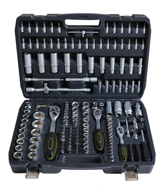 Heinner Trusa scule Trusa Scule Heinner CTSM028 | 172 Piese, CR-V, 1/4", 3/8", 1/2"