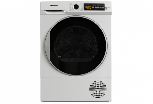 Heinner Resigilat - Uscator de rufe [RESIGILAT] Uscator de rufe Heinner HHPD-V8T2KA++ | 8kg, Pompa caldura, Clasa E, 15 programe, 60.9x59.6x84.5cm