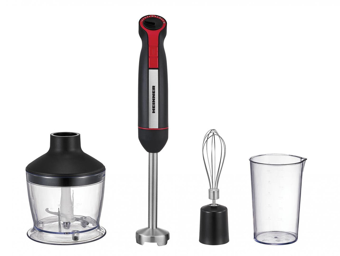 Heinner Blender Blender de Mana Heinner HHB-DC1200BKRD | 1200W, Negru/Rosu, Inox