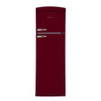 Fram Frigider [RESIGILAT] Frigider cu 2 usi Fram FDD-VRR311BDF+ | 311L, Clasa F, LED, Burgundy, 60.5x63.5x179.4cm