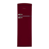 Fram Frigider [RESIGILAT] Frigider cu 2 usi Fram FDD-VRR311BDF+ | 311L, Clasa F, LED, Burgundy, 60.5x63.5x179.4cm
