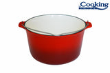 CEAUN DIN  FONTA EMAILAT, 25 X 14 CM , 5 L, COOKING  BY HEINNER