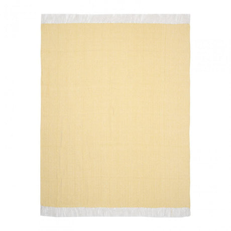 Heinner Cuvertura Cuvertura Pled Heinner HR-PLD160-ZYLW | 160x200 cm, Zig Zag, Yellow