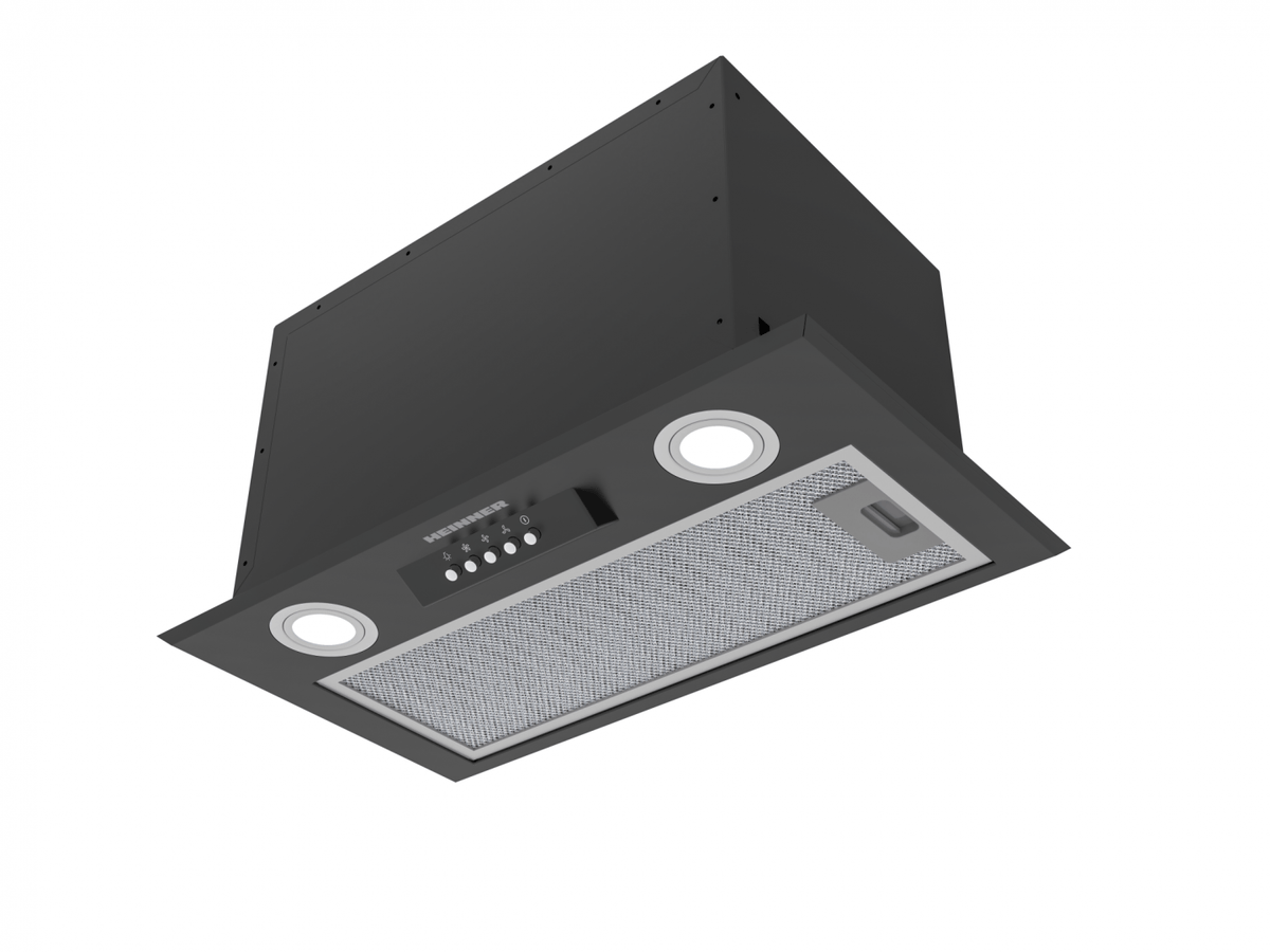 Heinner Hota incorporabila [RESIGILAT] Hota Incorporabila Heinner HBIH-MD600BK | 60cm, 550m3/h, Negru