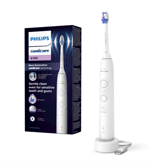 Philips Periuta de dinti Periuta De Dinti Electrica Philips Sonicare HX7400/01 | 62000 Miscari/Min, 3 Intensitati, Autonomie 21 Zile, Senzor Presiune