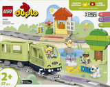 Set Constructie LEGO Vehicule 10427 | Tren de Aventura Interactiv