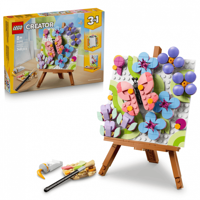 Lego Jucării Set Constructie LEGO Botanicals 31390 | Tablou Decorativ cu Arta Florala