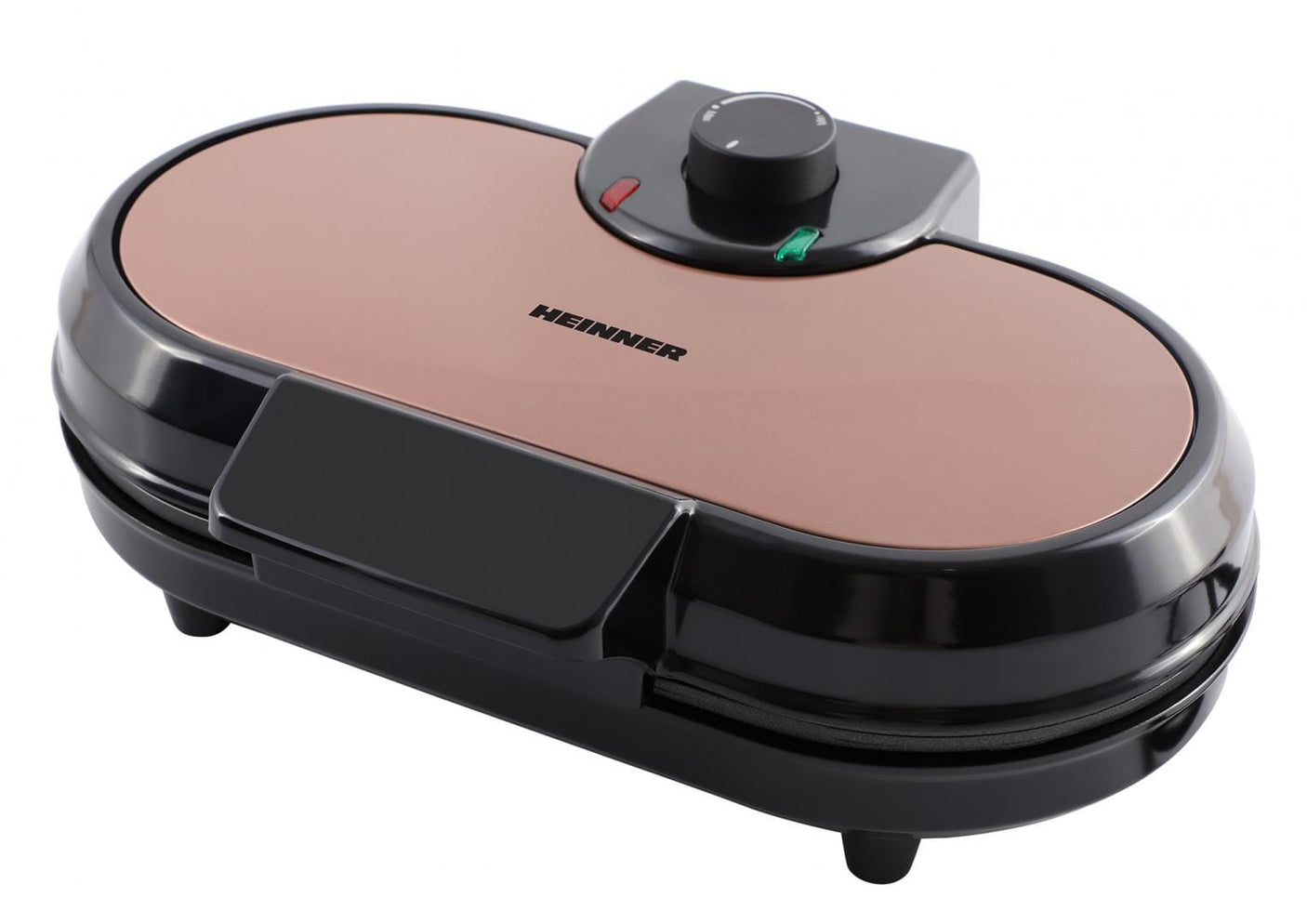 Heinner Aparat de facut gofre Aparat de facut gofre Heinner HWF-1000CR | 1000W, Placi non-stick, Rosu