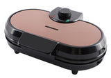 Heinner Aparat de facut gofre Aparat de facut gofre Heinner HWF-1000CR | 1000W, Placi non-stick, Rosu