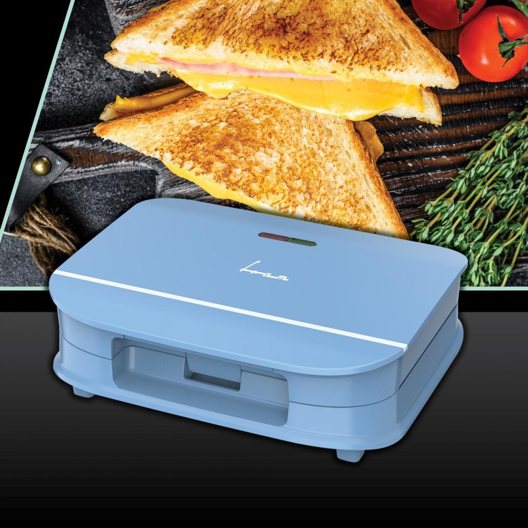 Fram Sandwich maker Sandwich Maker Fram FSM-700BL | 700W, Placi Antiadezive, Albastru