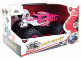 Masinuta cu Telecomanda Tip Camion Beast Runners, Scara 1/24, 21CM, Roz — Cevodle
