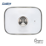 Heinner Tava Tava Cuptor Heinner HR-BJK-TV85 | 39x26cm, 6L, Aluminiu Turnat, Cu Capac
