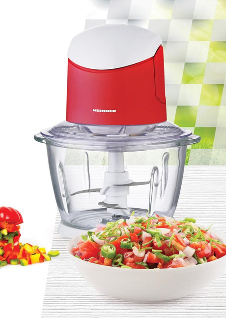 Heinner Tocator Tocator De Legume Heinner HMC-K500WHR | Manual, Multifunctional, Alb-Rosu