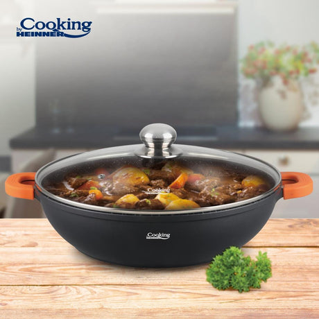 Heinner Cratita Cratita Heinner HR-SCO-A32C | 32cm, 5.5L, Aluminiu, Dark Line