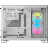 Corsair Carcasa PC Carcasa CORSAIR iCUE LINK 2500X CC-9011268-WW | Micro ATX, Dual Chamber, RGB, Alb