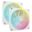Corsair Ventilator Ventilatoare Carcasa Corsair iCUE LINK LX140 CO-9051032-WW | 2x140mm, RGB, Alb