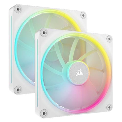 Corsair Ventilator Ventilatoare Carcasa Corsair iCUE LINK LX140 CO-9051032-WW | 2x140mm, RGB, Alb