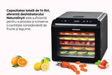 Heinner Deshidrator Deshidrator Heinner NatureDry HFD-KD600BK | 600W, 6 Tavi, Timer, Negru