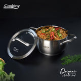 Heinner Cratita Cratita Heinner HR-RW-T018C | 16cm, 1.8L, Inox, Capac inclus
