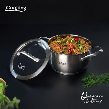 Heinner Cratita Cratita Heinner HR-RW-T018C | 16cm, 1.8L, Inox, Capac inclus
