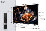TCL Televizoare Televizor TCL Mini LED 65C61KS | 164 cm, Smart Google TV, 4K Ultra HD, (Model 2025)