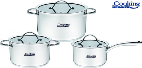 Heinner Set oale Set Oale Heinner HR-RLW-6PSC | 6 Piese, Inox, Cooking By Heinner Anna