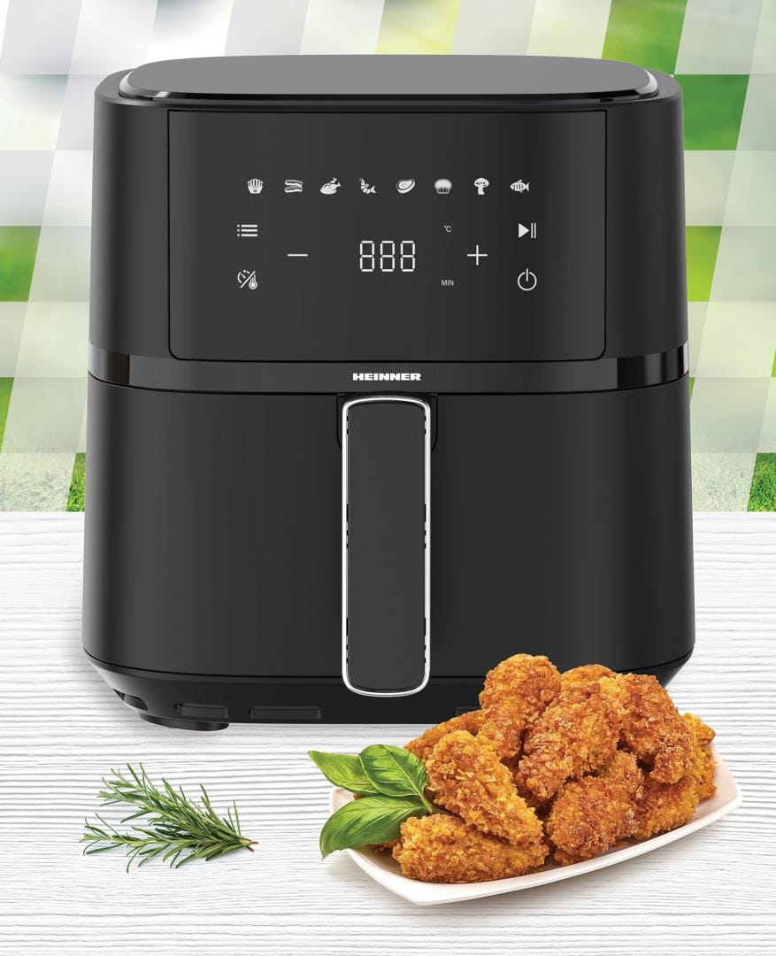 Heinner Air Fryer Air Fryer Heinner HAF-B4BK1500 | 4L, 1500W, BlackMatte, Negru