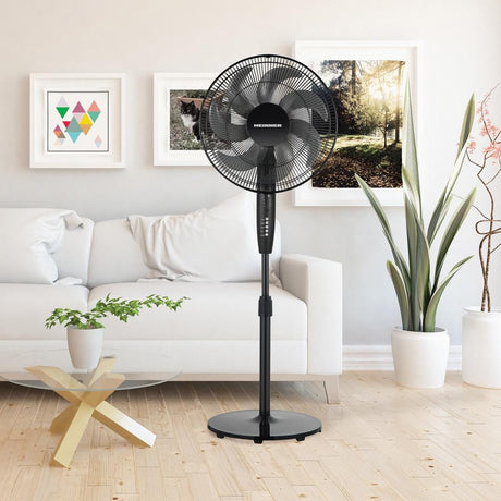 Heinner Ventilator Ventilator Cu Picior Heinner HSF-M750D-BK | 75W, 3 Viteze, Negru