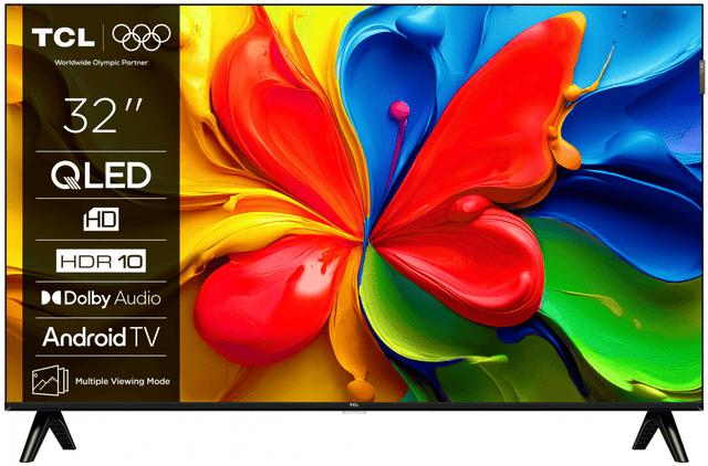 TCL Televizor TCL QLED 32S41K, 80 cm, Smart Android TV, HD