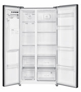 Heinner Side by side Side by Side Heinner HSBS-HM513NFIMDXE++ | 513L, No Frost, Clasa E, Inox, 90x66x177cm