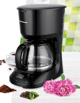 Heinner Cafetiera Cafetiera Heinner HCM-D750GCBK | Digitala, 750W, 1.5L, Negru