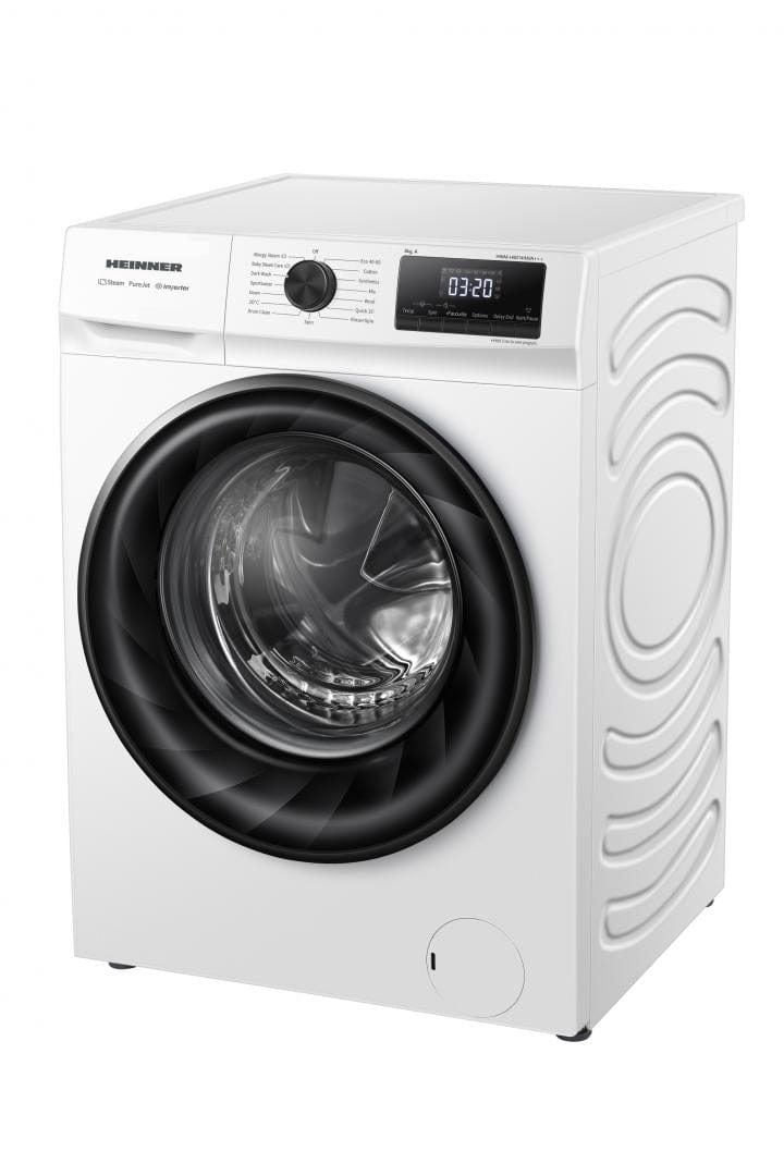 Heinner Masina de spalat rufe Masina de spalat rufe Heinner HWM-H8014INVA+++ | 8kg, 1400RPM, Inverter, Clasa A+++, 59.5x54x84.5cm