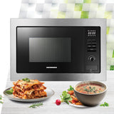 [RESIGILAT] Cuptor Microunde Incorporabil Heinner HMW-MDBI25GDIX | 25L, 900W, Grill 1000W, Digital