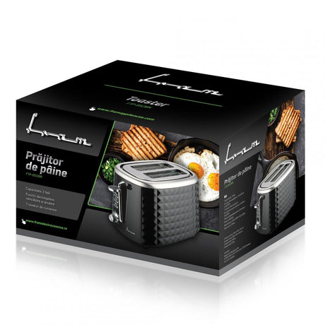 Fram Prajitor de paine Prajitor de Paine Fram FTP-850BK | 850W, 2 Felii, Negru