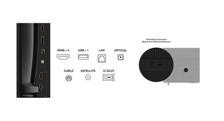 TCL Televizor TCL LED 55P69K, 139 cm, Smart Google TV, 4K, Clasa E
