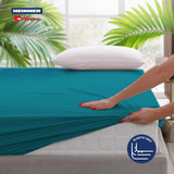 Heinner Cearceaf Cearceaf Cu Elastic Heinner HR-SHEET90-TRQ | 90x200cm, Turcoaz