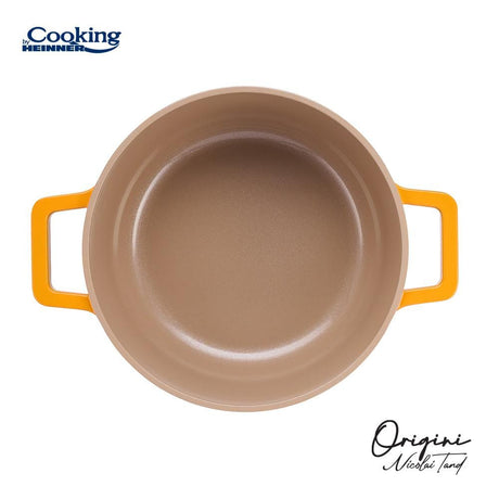 Heinner Cratita Cratita Heinner HR-BJK-C20 | 20cm, 2.4L, Aluminiu Turnat, Capac Inclus