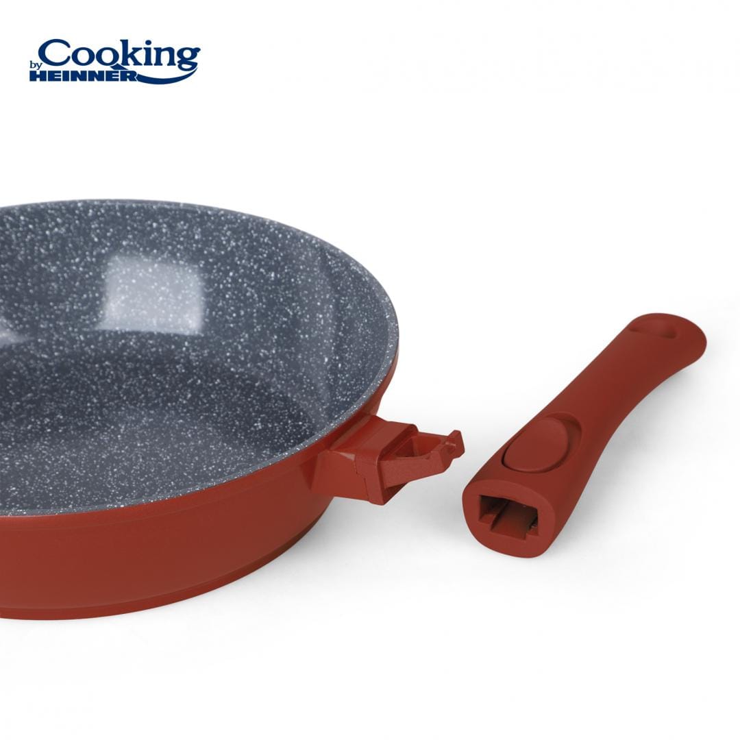 Heinner Tigaie Tigaie Heinner HR-JLG-26T | 26cm, Adanca 7cm, Aluminiu, Cu Capac