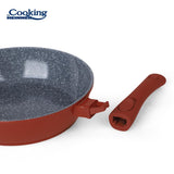Heinner Tigaie Tigaie Heinner HR-JLG-26T | 26cm, Adanca 7cm, Aluminiu, Cu Capac
