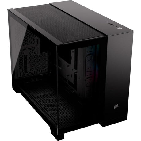 Corsair Carcasa PC Carcasa CORSAIR iCUE LINK 2500X CC-9011267-WW | Micro ATX, Dual Chamber, Negru
