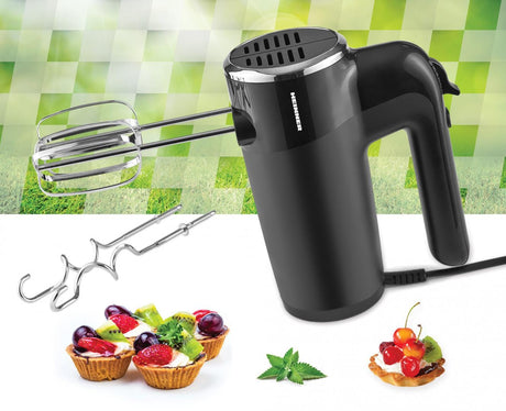 Heinner Mixer Mixer De Mana Heinner HM-300BK | 300W, 5 Trepte Viteza, Negru