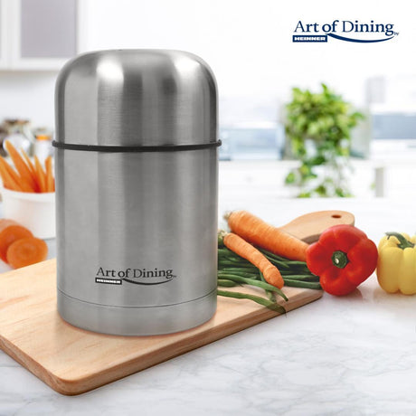 Heinner Accesorii bucatarie Caserola Termica Heinner HR-SNV-CTI500 | Perete Dublu Inox, 500ml, Art of Dining