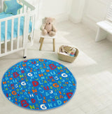 Heinner Covor Covor Heinner HR-KDRUG110ABC | Copii, Alfabet, 110 cm, Printat