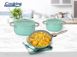 Heinner Set oale Set Oale Heinner HR-BET-5CRT | 5 Piese, Aluminiu Presat, Cooking By Heinner Creta