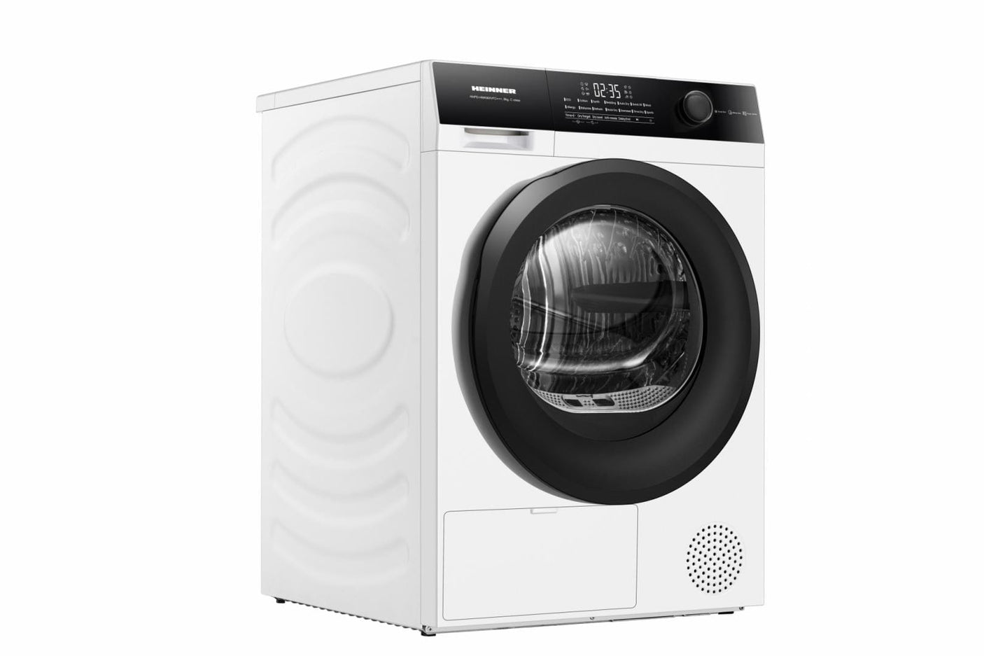 Heinner Uscator de rufe Uscator de Rufe Heinner HHPD-HMK80IVFC+++ | 8kg, Pompa de Caldura, A+++, Alb, 59.5x58x84.5cm