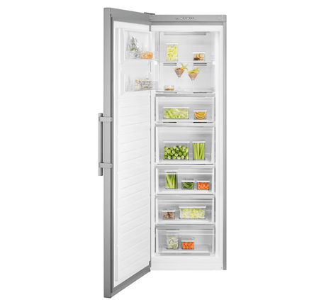 Electrolux Congelator vertical Congelator Electrolux LUS7ME28X | 278L, No Frost, 6 Rafturi, Clasa E, Inox