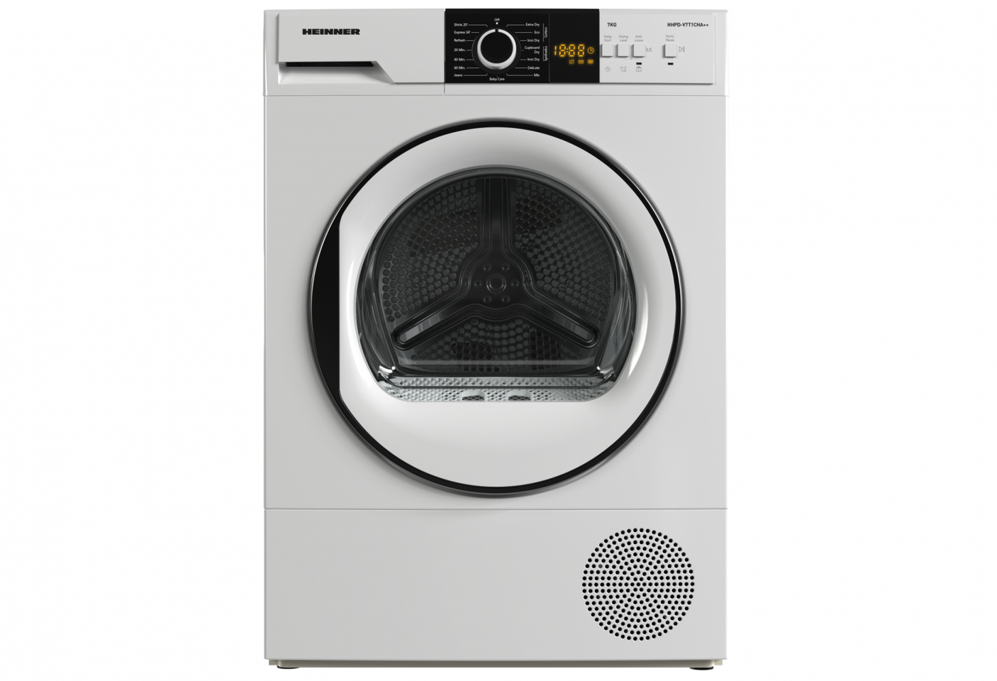 Uscator de rufe cu pompa de caldura Heinner HHPD-V7T1CHA++