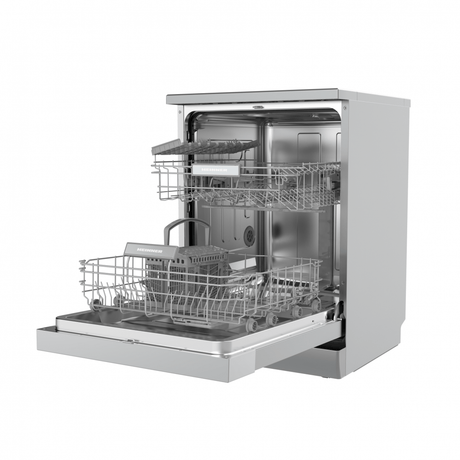 Heinner Masina de spalat vase Masina de spalat vase Heinner HDW-FSM60514WE++ | 14 seturi, Clasa E, 5 programe, Half Load